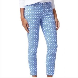 Tommy Bahama Cataline Caning Skinny Ankle Jeans .